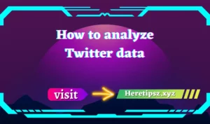 How to analyze Twitter data